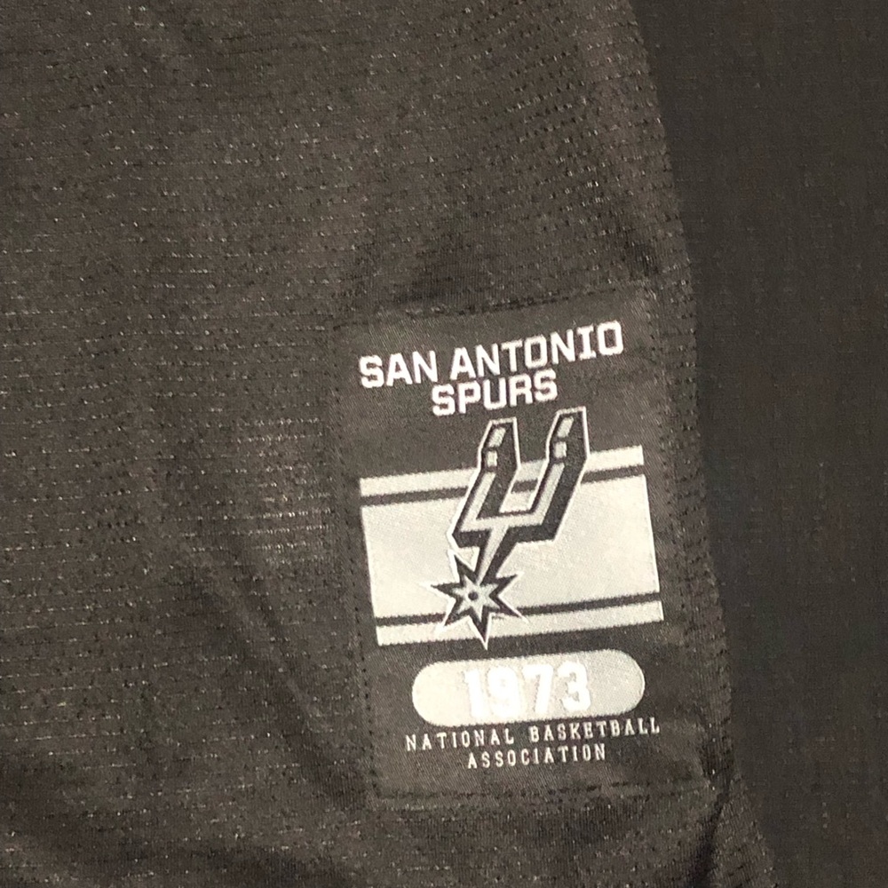 San Antonio Spurs Wembanyama # 1 Ultra Game Basketball Jersey Black Size M NBA - Picture 2 of 5
